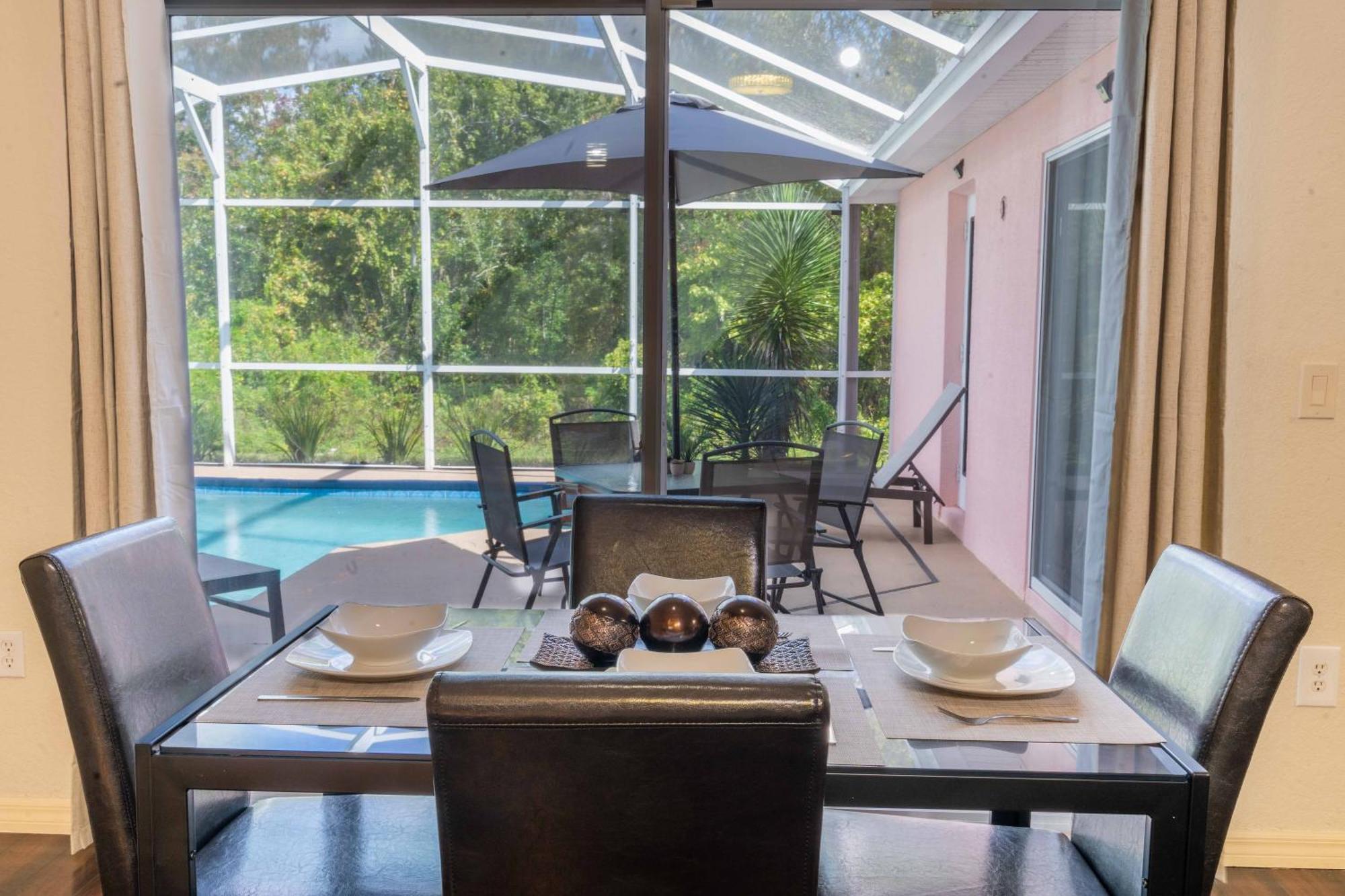 Home In Davenport Cheerful 4-Bedroom With Pool エクステリア 写真